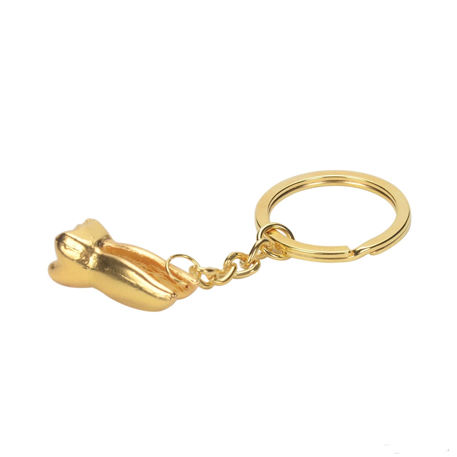Dental Golden Tooth Key Chain