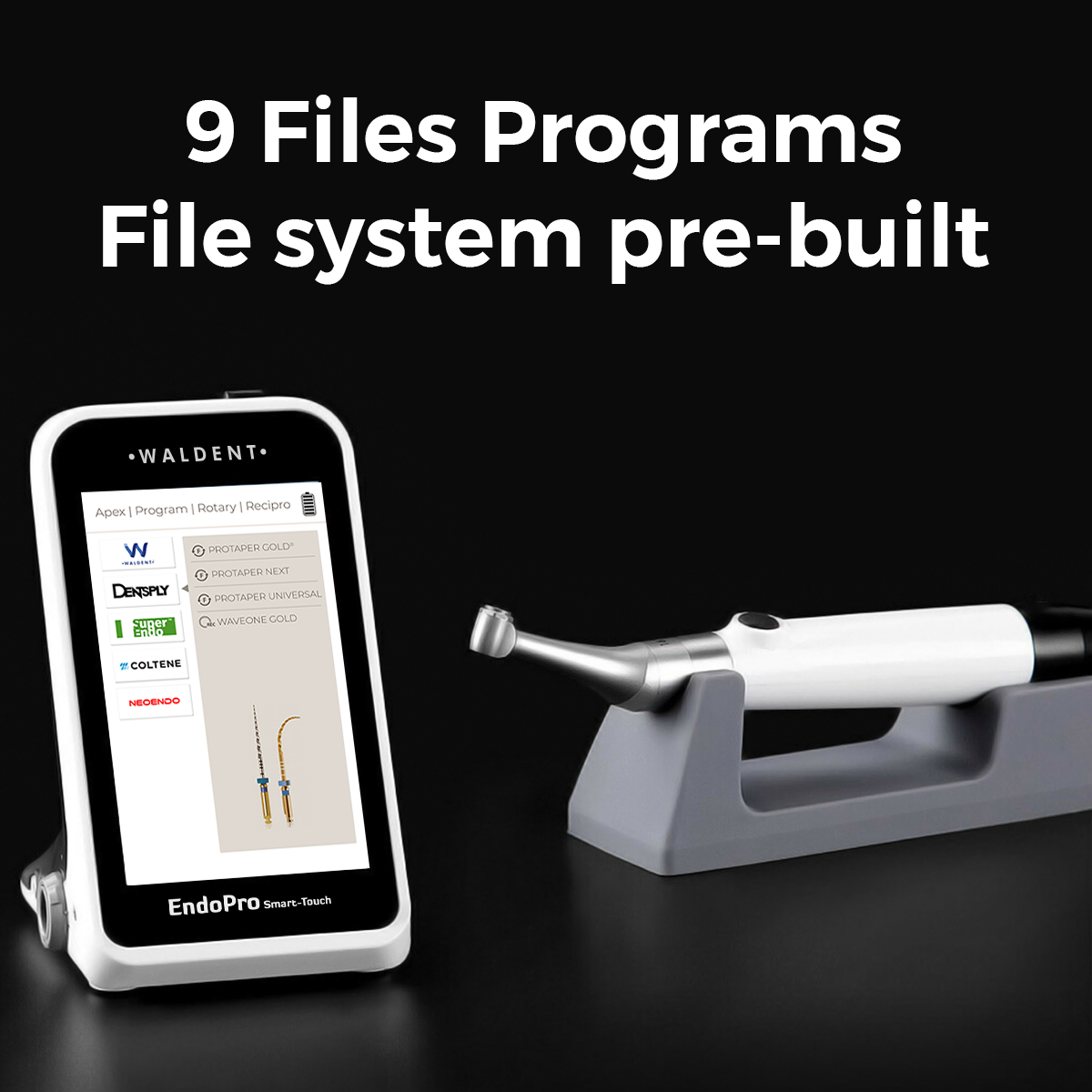 Waldent EndoPro Smart Touch Endomotor With Integrated Apex Locator