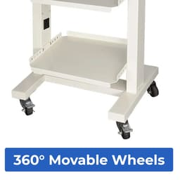 LIFE Dental Mobilis-Double Pillar Trolley - 6