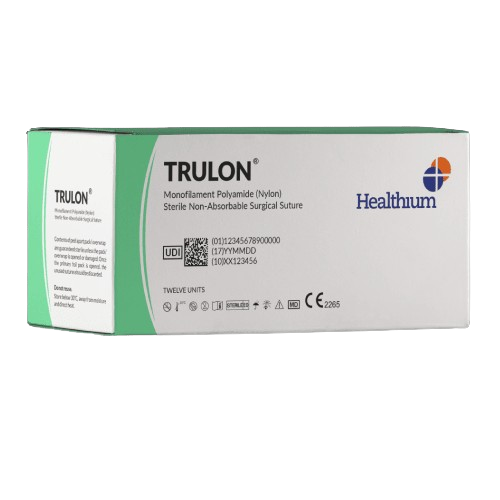 Healthium Trulon Monofilament Polyamide Non- Absorbable Sutures