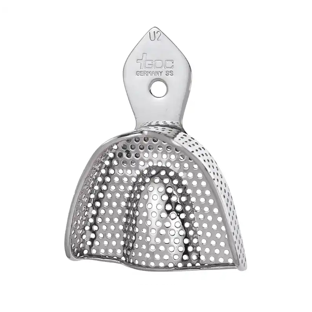 GDC Dentulous Perforated Impression Trays Upper # 2 (ITRLDPU2)