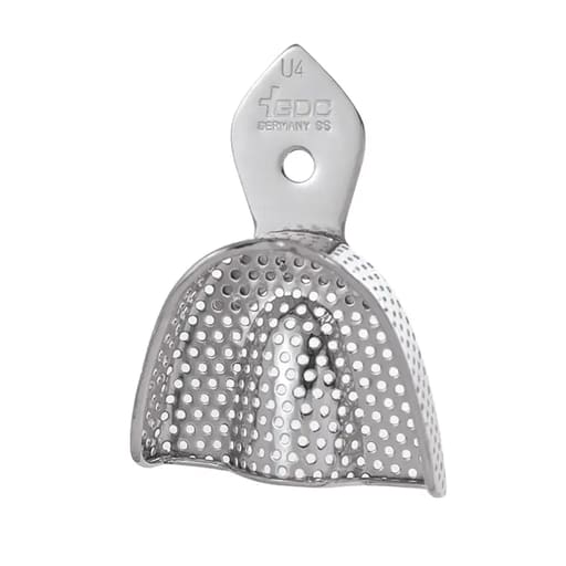 GDC Dentulous Perforated Impression Trays Upper # 4 (ITRLDPU4)