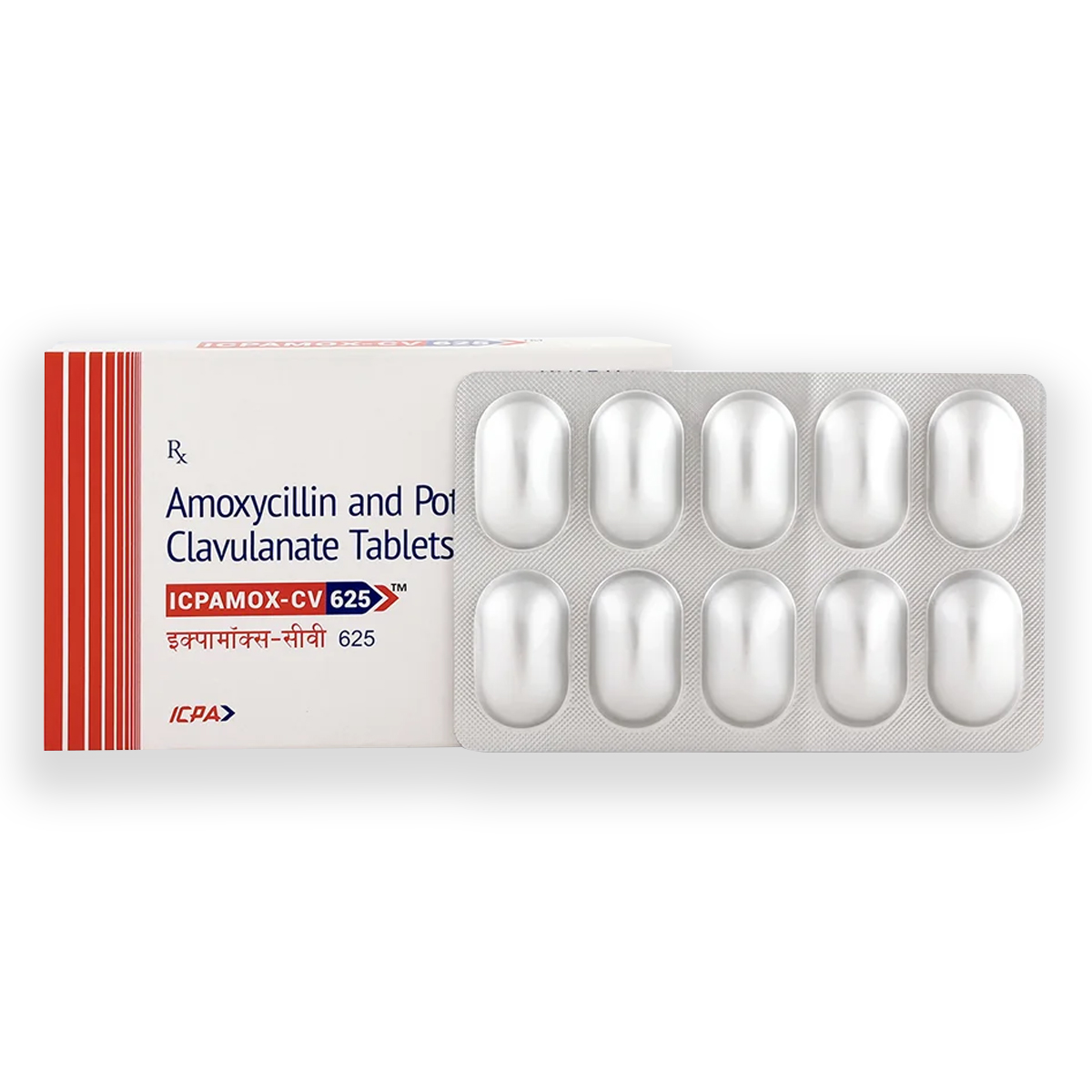 ICPA Icpamox-CV 625mg Tablets