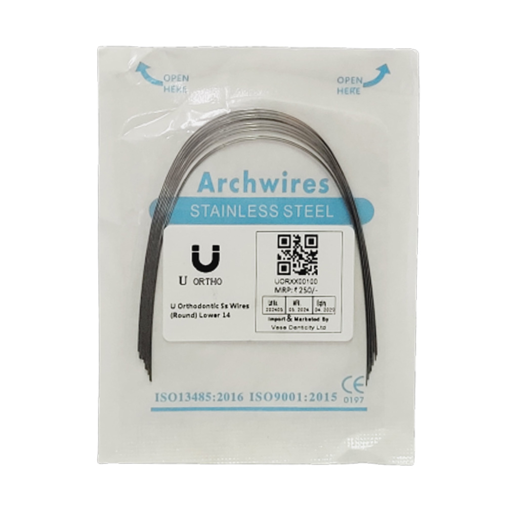 U Ortho Ss Wires (Round) Lower 14