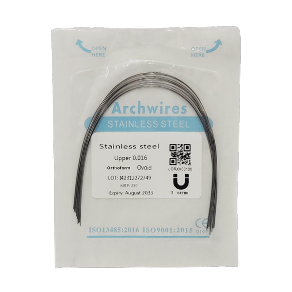 U Ortho Ss Wires (Round) Upper 16