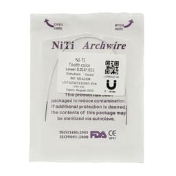 U ortho Niti Tooth color wire-Rectangular Lower 16x22 (Pack of 1)