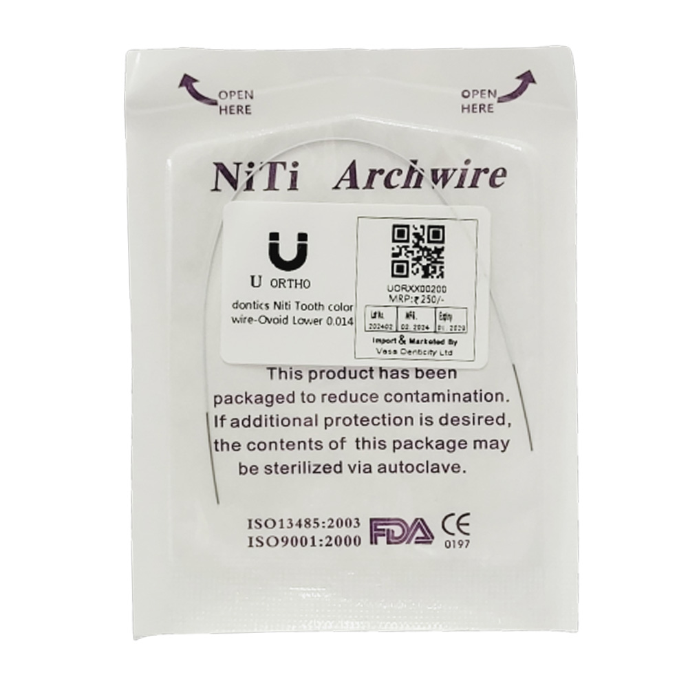 U Ortho Niti Tooth Color Wire - Ovoid (Pack of 1)