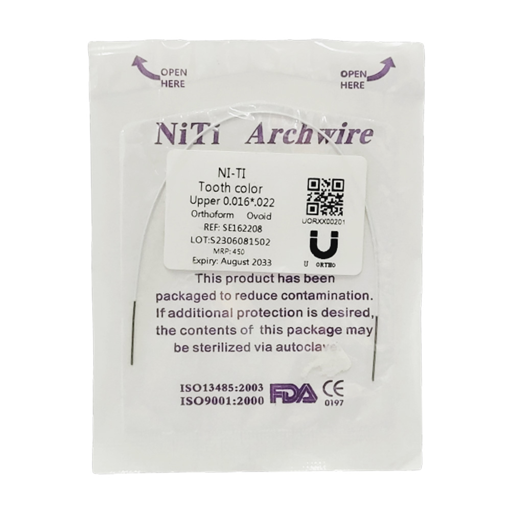 U ortho Niti Tooth Color Wire-Rectangular (Pack of 1)
