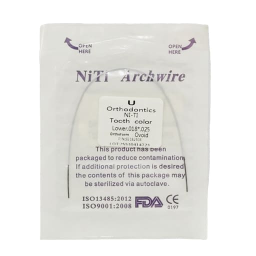 U ortho Niti Tooth Color Wire-Rectangular (Pack of 1)