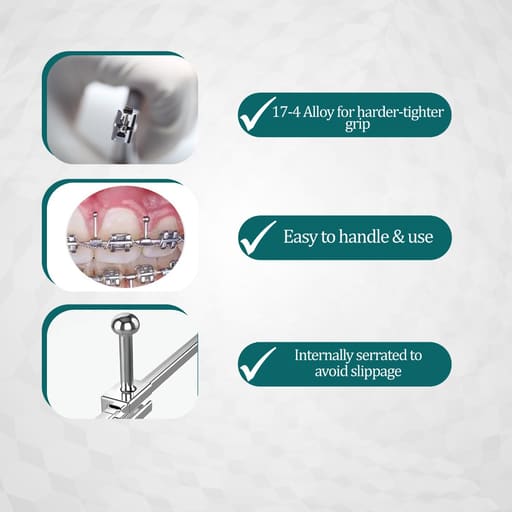 U Ortho Crimpable Hook Long