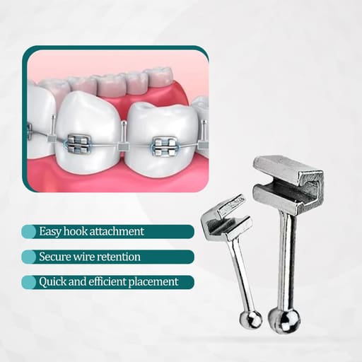 U Ortho Crimpable Hook Long