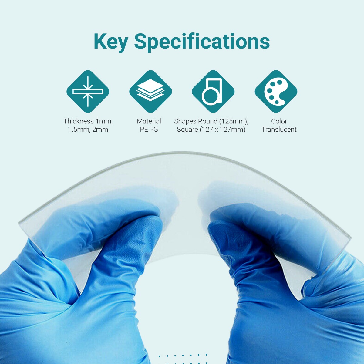 U Ortho Vacuum Forming Splint Sheets - Hard