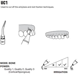 Woodpecker Piezo Bone Surgery Tips - 10