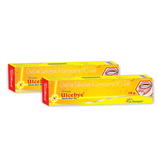 Dr.Morepen Ulcebye Mouth Ulcer Gel (Pack of 25)