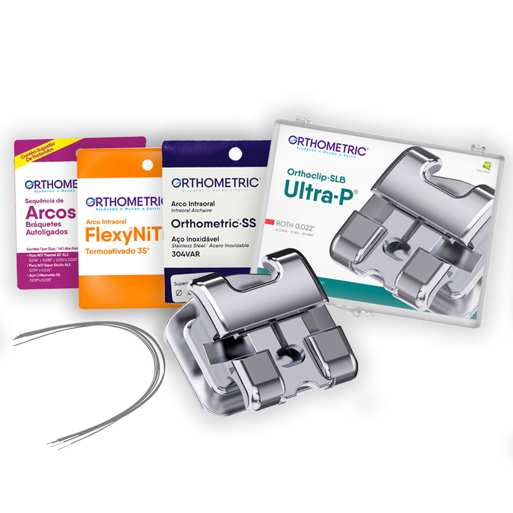 OrthoMetric Ultra-P Self Ligating Bracket Kit + Arch Sequence
