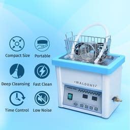 Waldent Ultrasonic Cleaner 5 Ltr Stainless Steel - 16