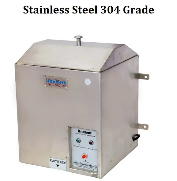 Unident Dental Stone Plaster Dispenser (Stainless Steel 304 Grade) 5Kg