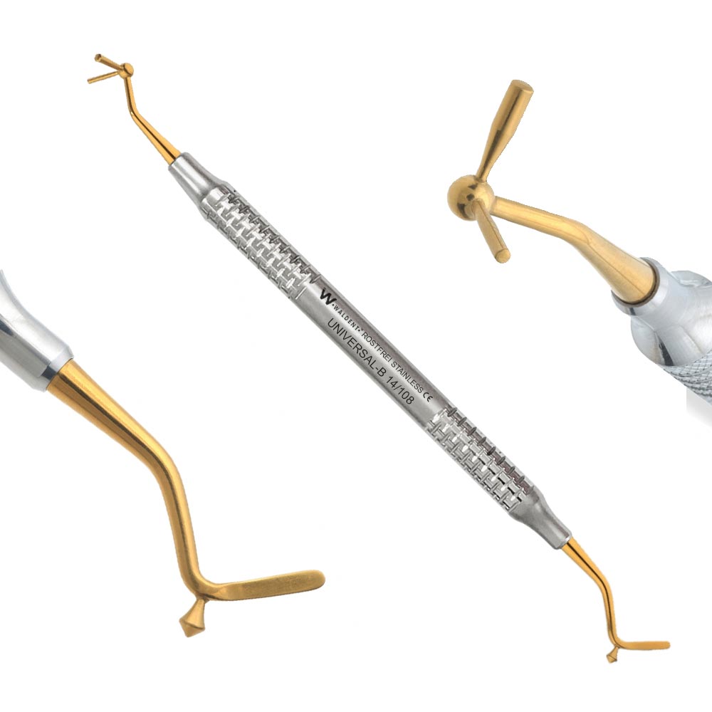 Waldent Composite Instrument Titanium Nitride Coated