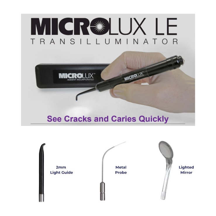 AdDent Microlux Transilluminator Diagnostic System