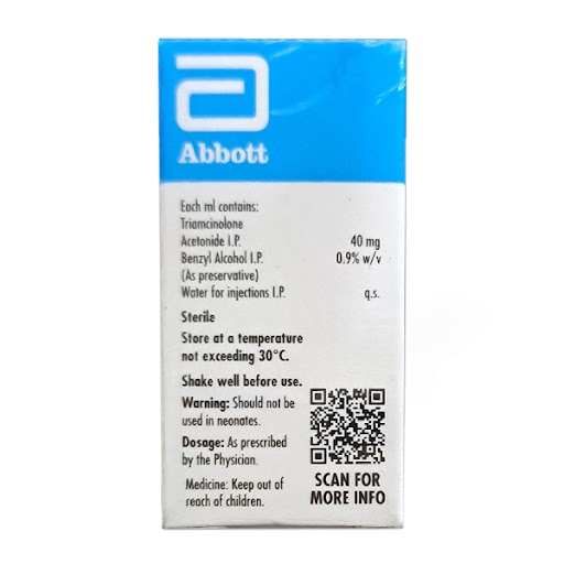 Abbott Kenacort 40mg Injection (Pack Of 36)