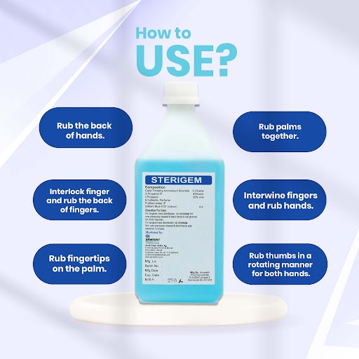 Ammdent Sterigem Hand Rub 500ml