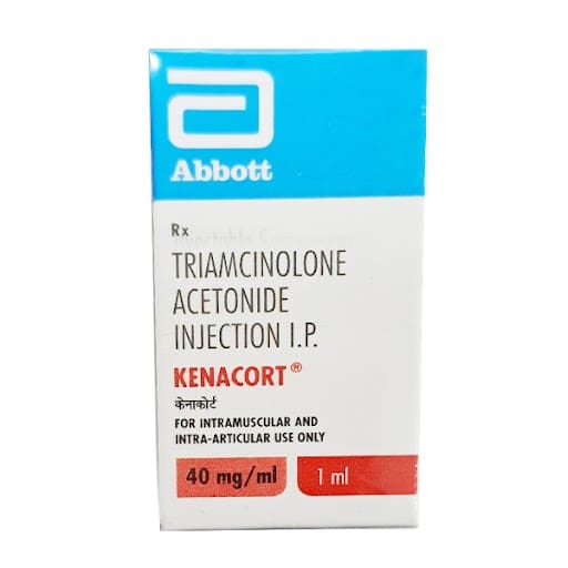 Abbott Kenacort 40mg Injection (Pack Of 36)