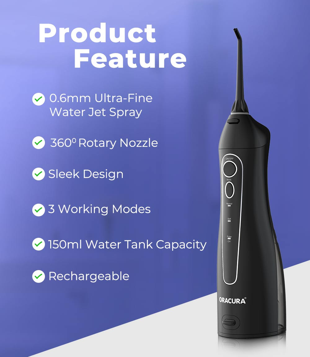 Oracura OC150 Dental PRO Smart Water Flosser