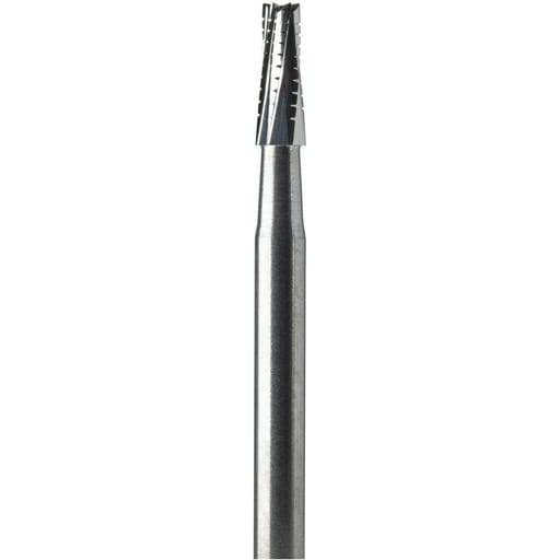 Prima Dental Carbide Straight Handpiece Taper Fissure Burs (Set Of 5 Burs)