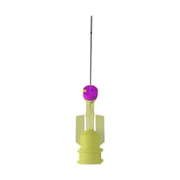 Waldent Irrigation Needles Yellow Straight 22mm - Single Vent