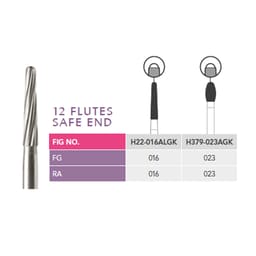 Prima Dental Orthodontic Debonding Bur - safe end (Pack of 5)
