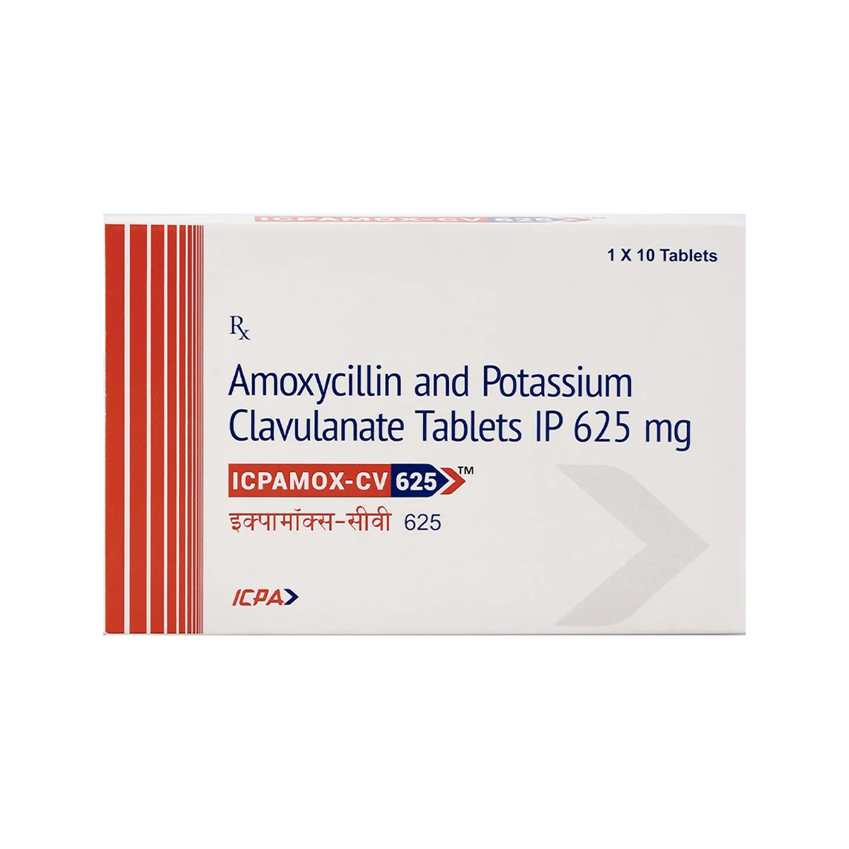 ICPA Icpamox-CV 625mg Tablets