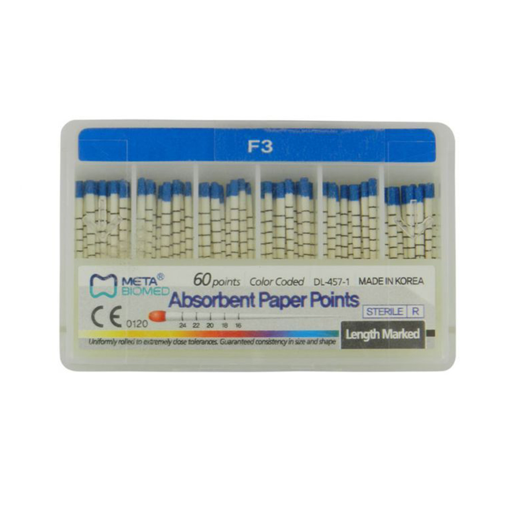 Meta Protaper Paper Points Length Marked - F3