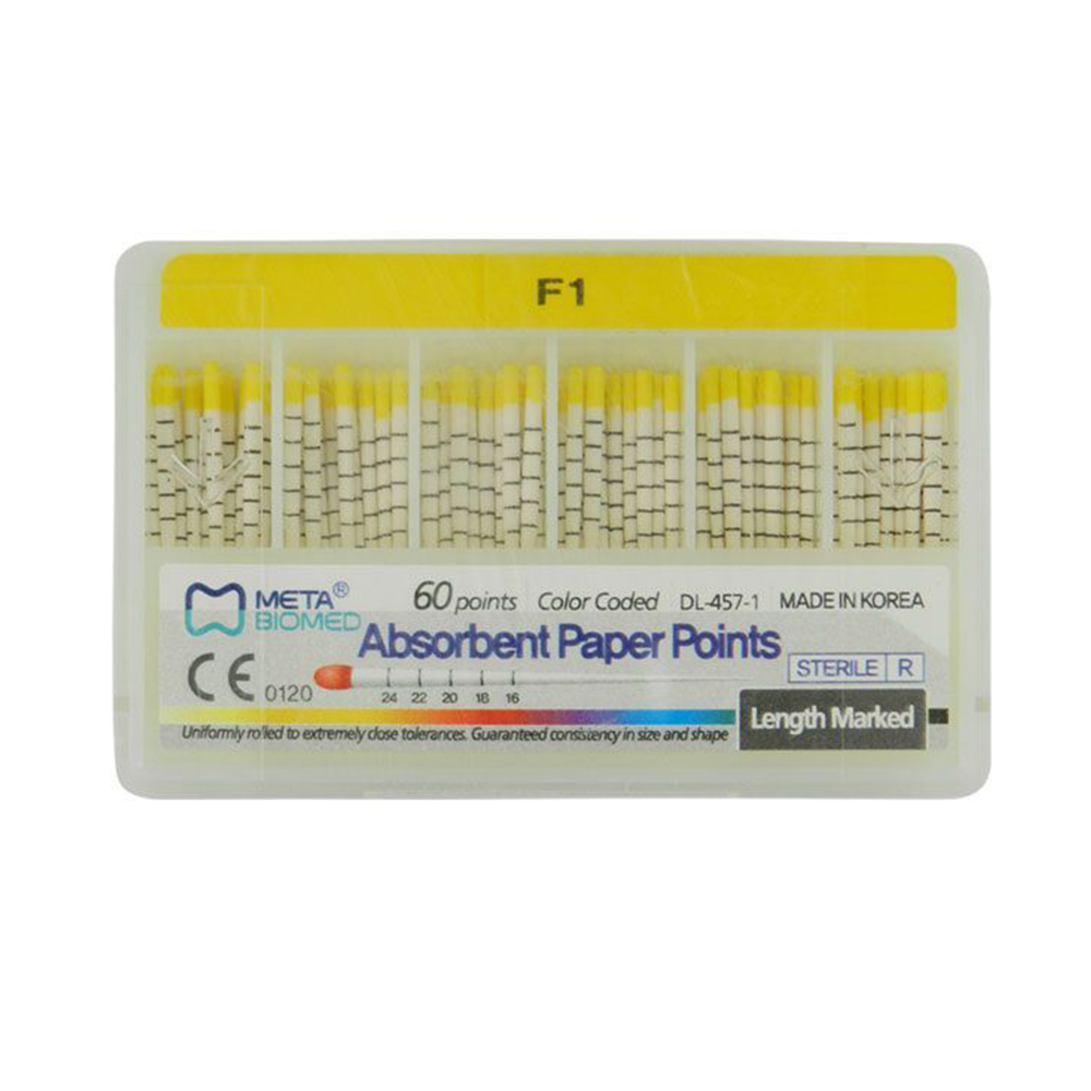 Meta Protaper Paper Points Length Marked - F1