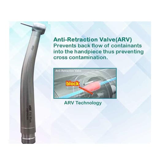 NSK FX Plus With ARV Airotor Handpiece Mini Head (FXP-MU-B2)