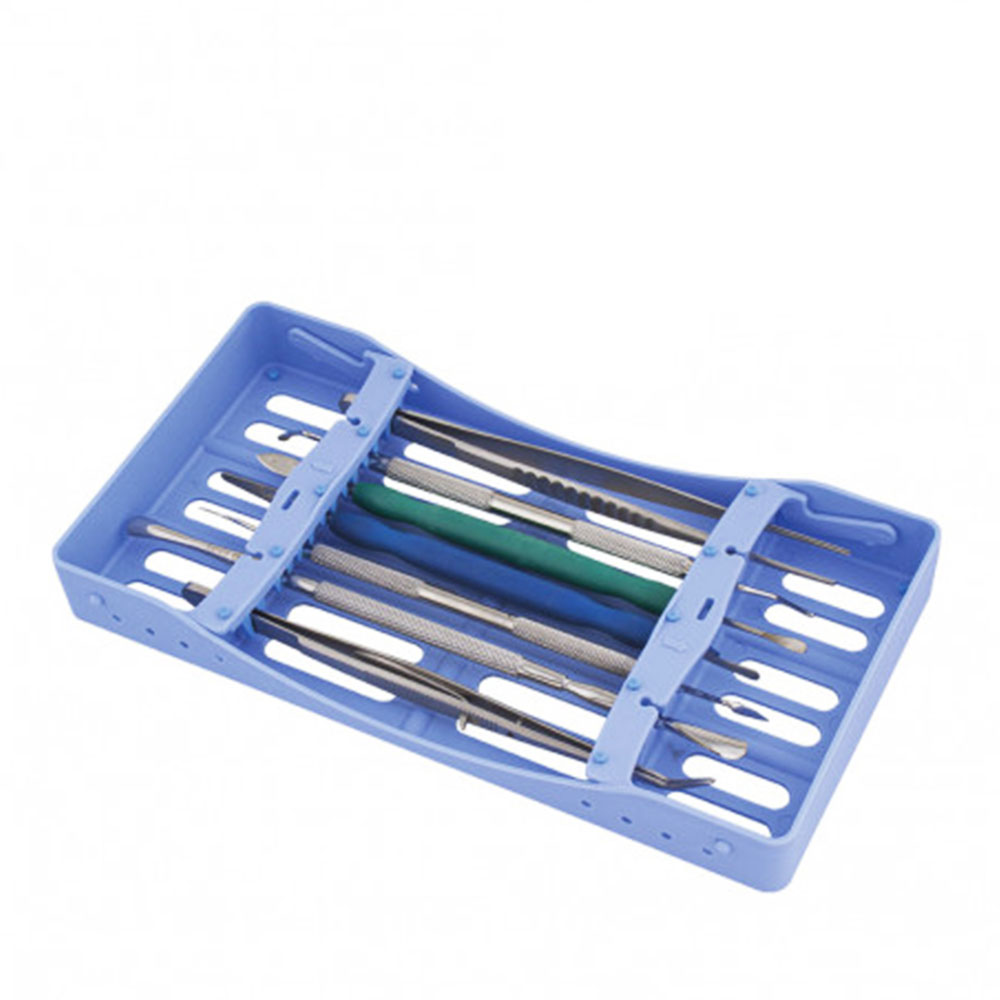ET Dental Instrument Sterilization Cassette -7 Instruments