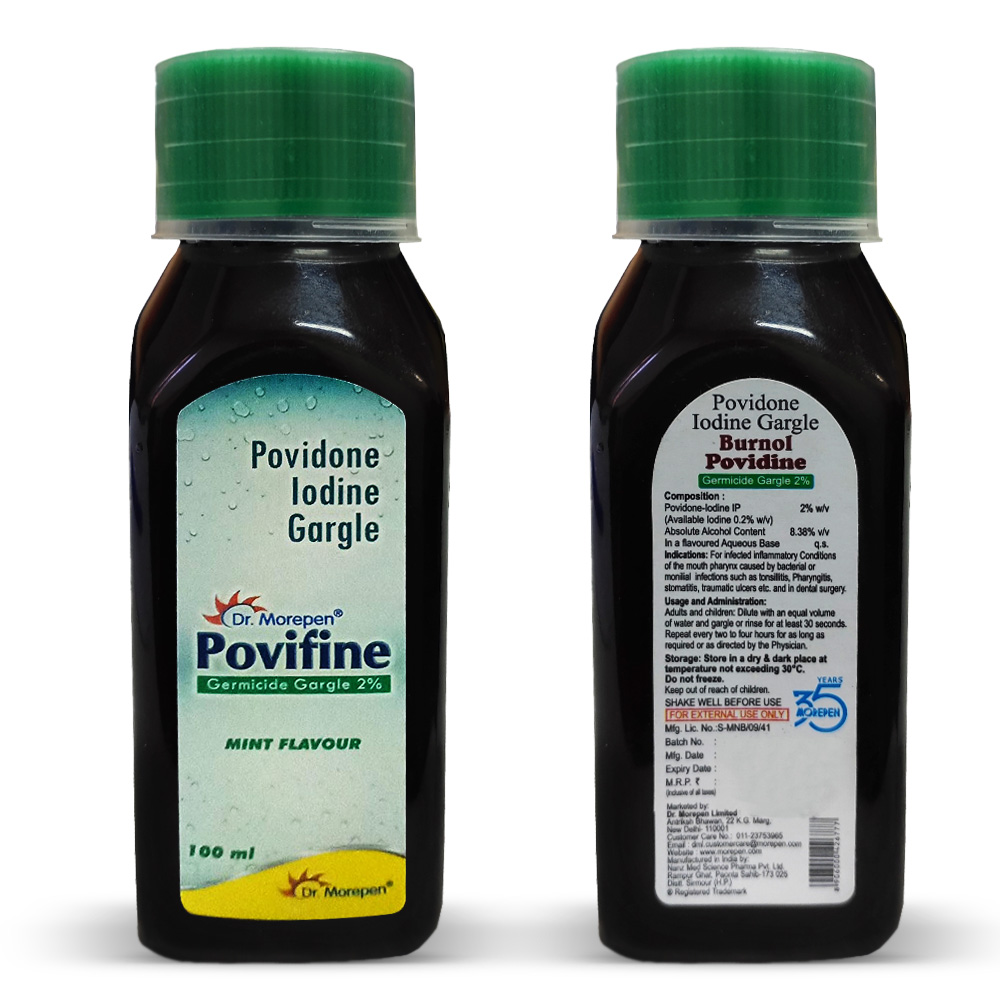 Dr. Morepen Povifine Germicide Gargle 2%