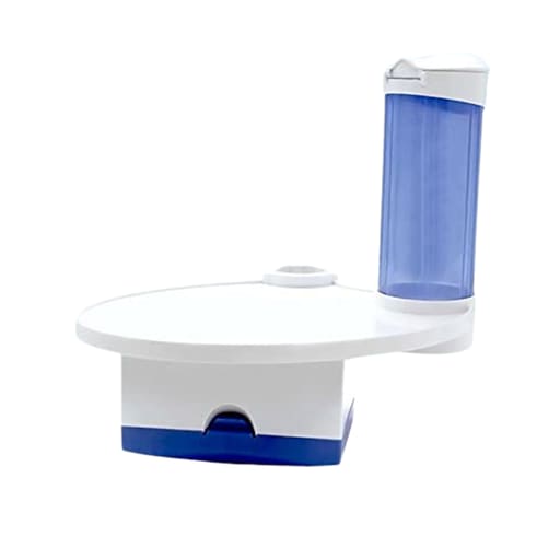 ET Dental Utility Tray with Cup and Tissue Dispenser - Blue