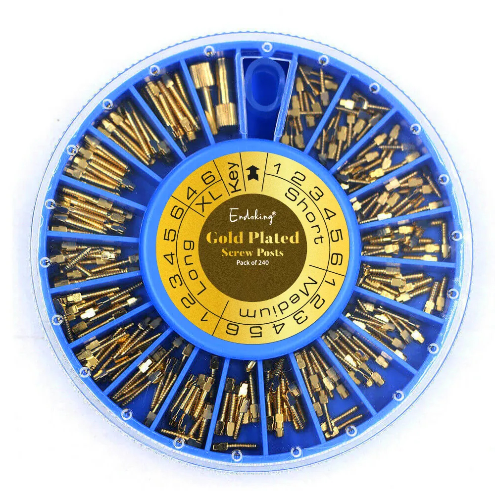 EndoKing Dental Conical Screw Posts