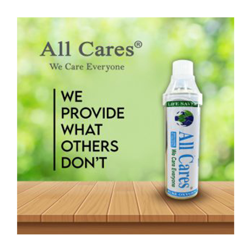 ALL Cares Portable Oxygen Can/Cylinder With Mask,12 L - Pack Of 1