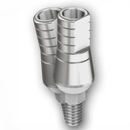 Nextin Straight Titanium Abutment No End Line - Hex 4.5mm x G/H 1mm x 10.4mm (P2810) - 3