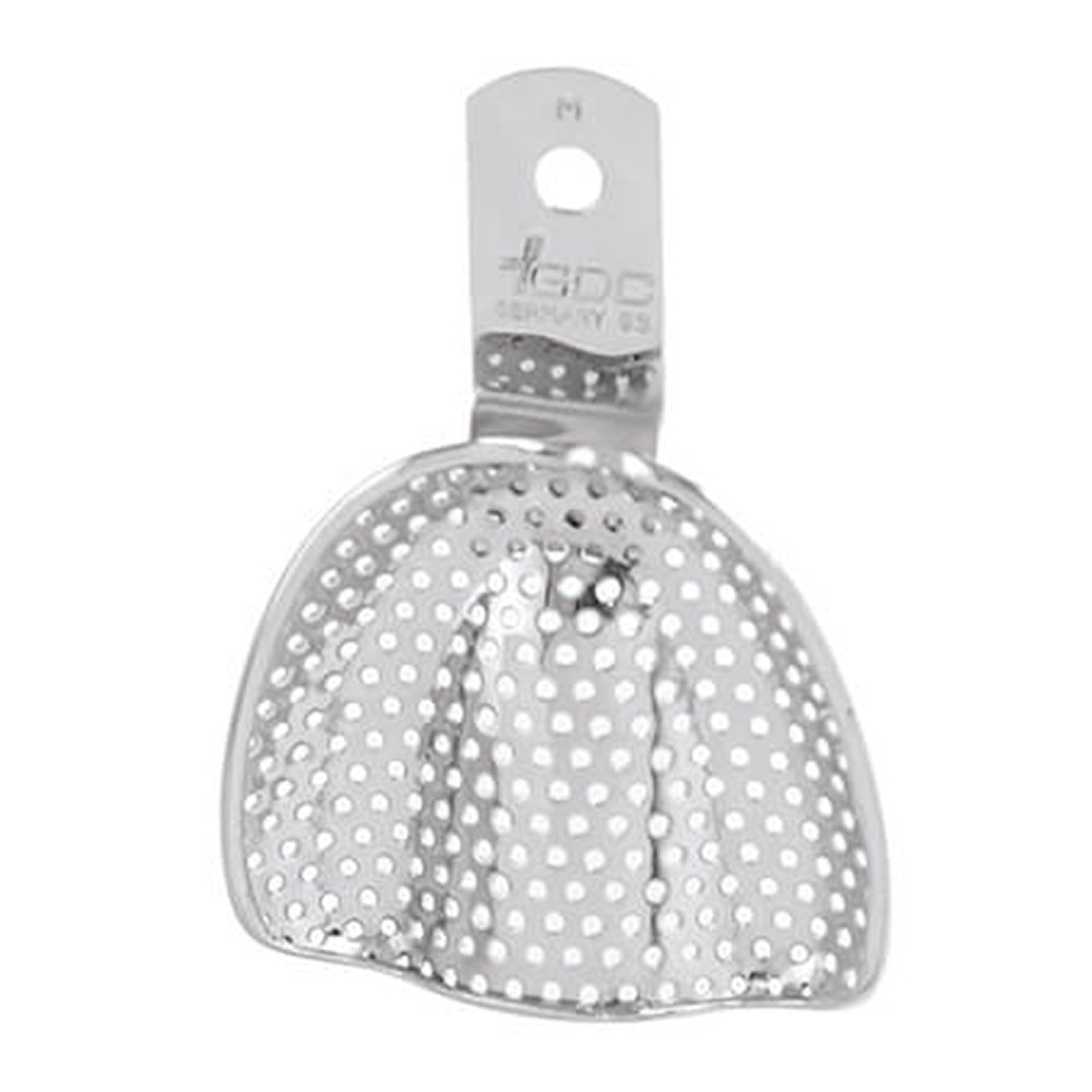 GDC Edentulous Perforated Impression Trays Upper #3 (ITRLEDPU3)