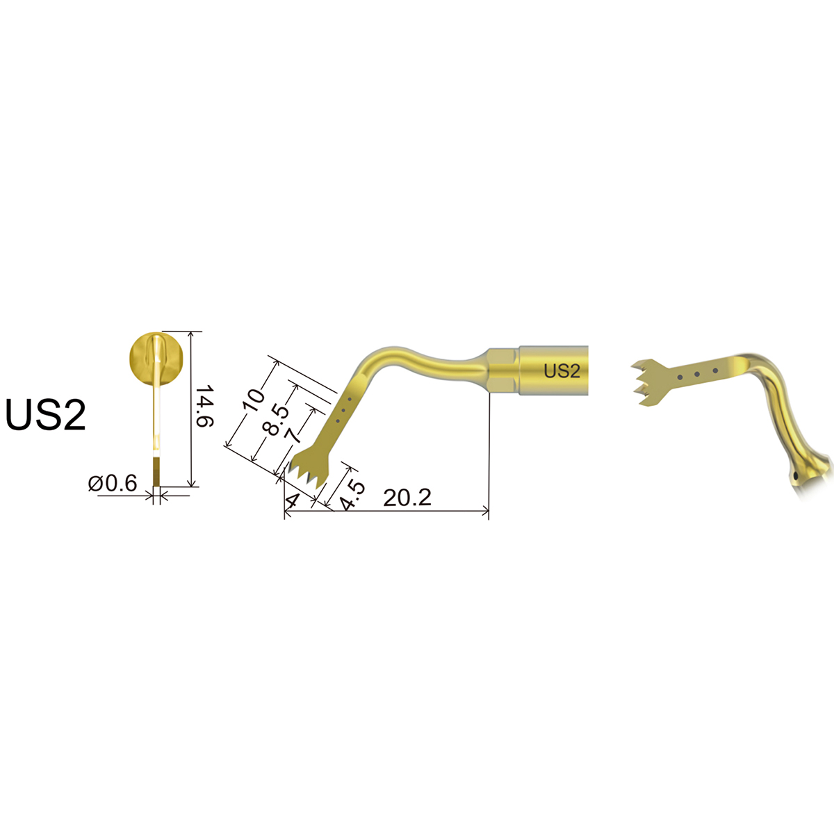 Woodpecker Piezo Bone Surgery Tips
