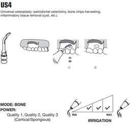 Woodpecker Piezo Bone Surgery Tips - 8