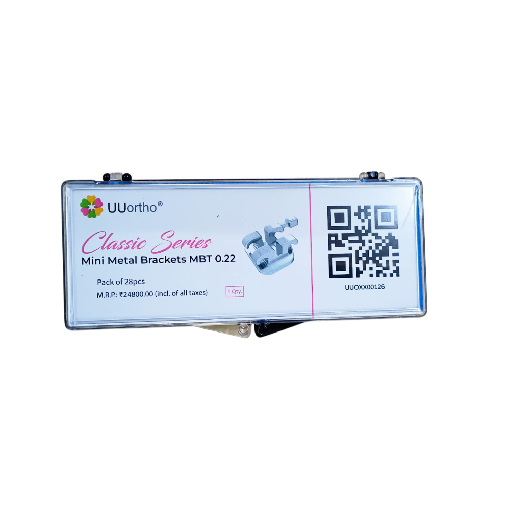 UU Ortho Classic Metal Brackets MBT 0.22