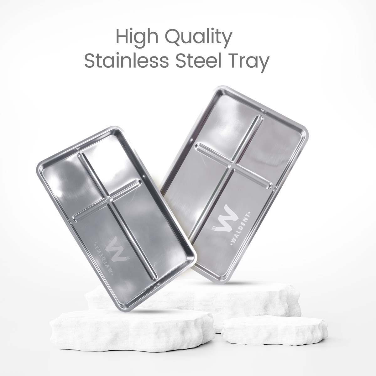 Waldent Stainless Steel Instrument Tray - 0.50mm (304 Grade)