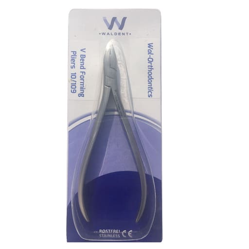 Waldent Orthodontic V Bend Forming Pliers 10/109