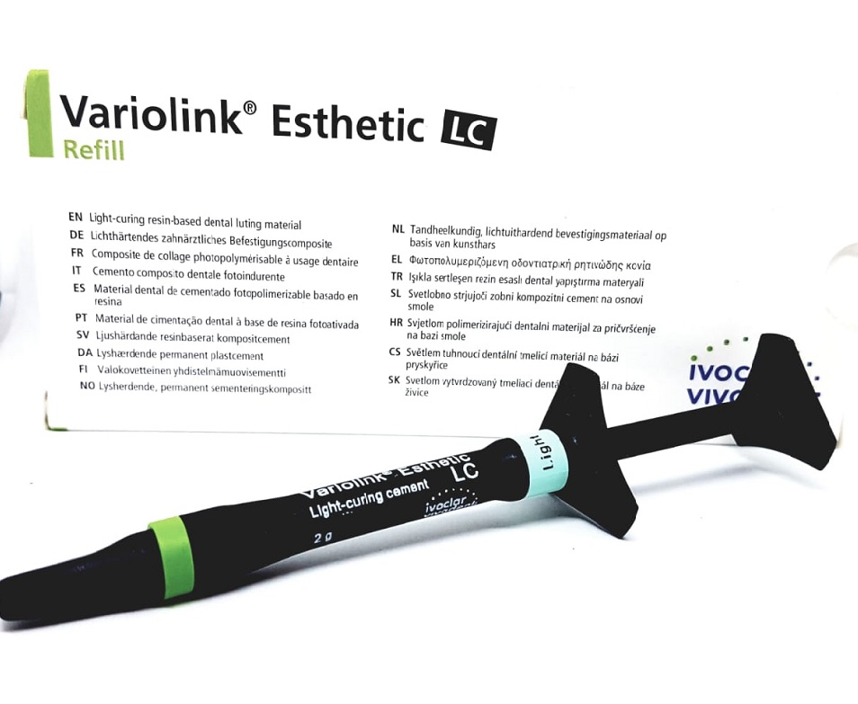 Ivoclar Variolink Esthetic LC (Light-Curing) Kit & Refills