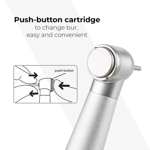 Waldent Premium Led Airotor Turbine And Cartridge - Vasa series