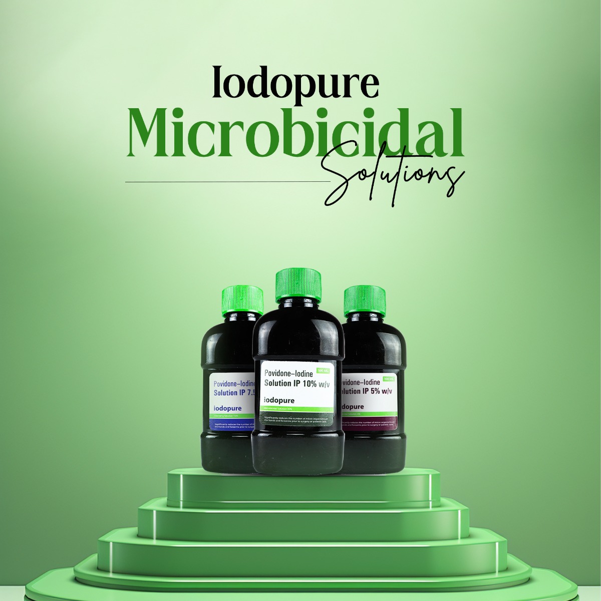 Vasa Iodopure Microbicidal Solutions (Pack of 10)