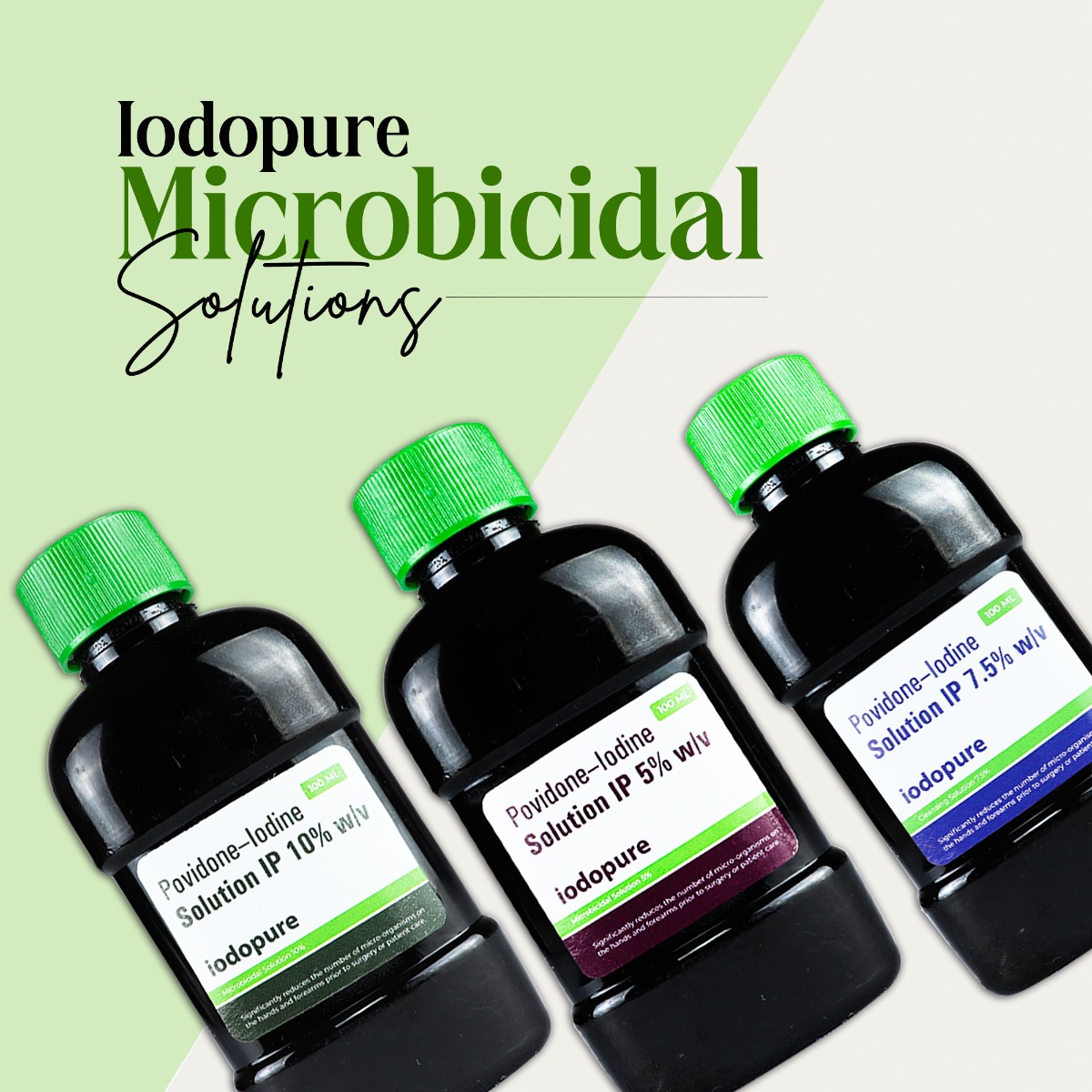 Vasa Iodopure Microbicidal Solutions (Pack of 10)